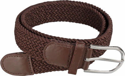 URFA Men Casual, Party, Formal, Evening Brown Synthetic Belt