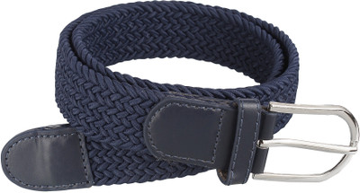 URFA Men Casual, Party, Formal, Evening Blue Synthetic Belt
