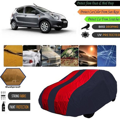 AutoGreat Car Cover For Maruti Suzuki Universal For Car (Without Mirror Pockets)(Blue, Maroon)