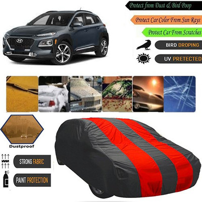 AutoGreat Car Cover For Hyundai Universal For Car (Without Mirror Pockets)(Multicolor)