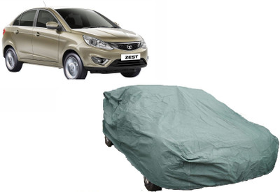 ANLOPE Car Cover For Tata Zest (Without Mirror Pockets)(Green)