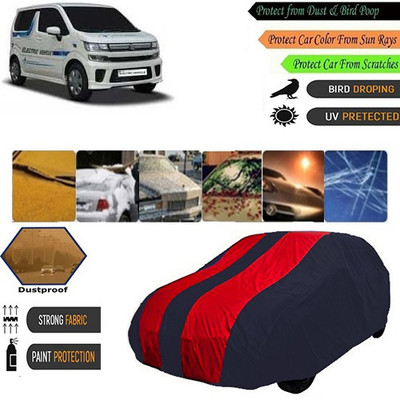 AutoGreat Car Cover For Maruti Suzuki Universal For Car (Without Mirror Pockets)(Blue, Maroon)