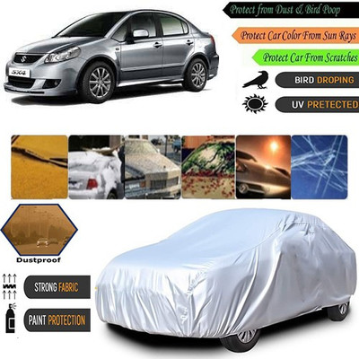 AutoGreat Car Cover For Maruti Suzuki SX4 (Without Mirror Pockets)(Silver)