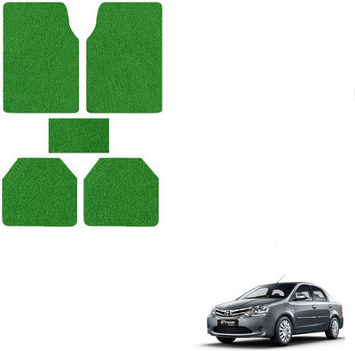 AuTO ADDiCT PVC Standard Mat For  Toyota Etios(Green)