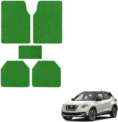 AuTO ADDiCT PVC Standard Mat For  Nissan Universal For Car(Green)