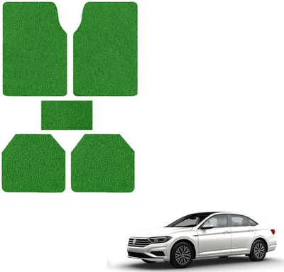 AuTO ADDiCT PVC Standard Mat For  Volkswagen Jetta(Green)