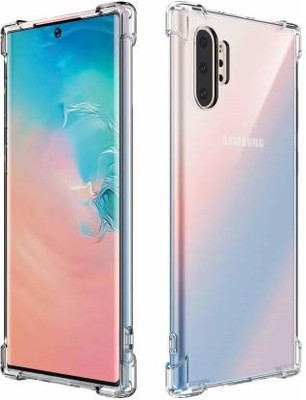 DSCASE Back Cover for Samsung Galaxy Note 10 Plus(Transparent, Shock Proof, Silicon, Pack of: 1)