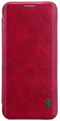 realtech Flip Cover for Samsung Galaxy Note 10(Red, Dual Protection, Pack of: 1)