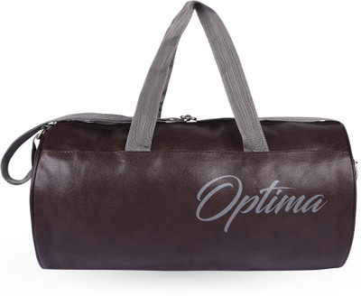Optima Leather duffel Gym Bag Duffel Without Wheels