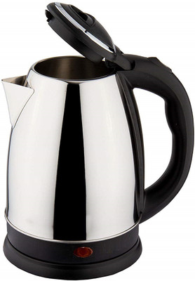 NIMYANK KTL-20® Electric Kettle,1500W Auto Cut-Off Feature Beverage Maker(2 L, Silver , Black)