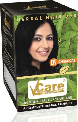 Vcare Herbal Hair Dye Pack of 5 , Black
