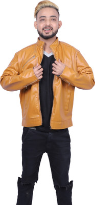 Veerji Full Sleeve Solid Men Jacket