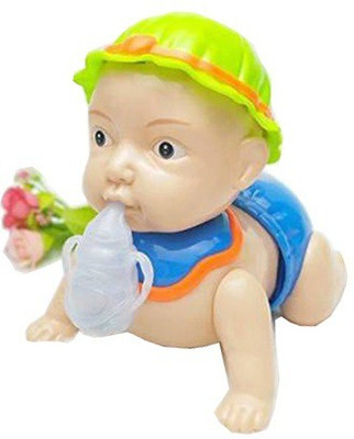 Just97 Best The Best Runing and Weeping Naughty Baby Crawling Toy A1 for little babies.(Multicolor)