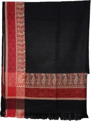 BE SWADESHI Wool Embroidered Women, Men Shawl(Multicolor)