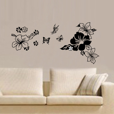marvellous 80 cm m-newwallflowerdeginghg Self Adhesive Sticker(Pack of 1)