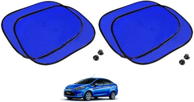 AuTO ADDiCT Side Window Sun Shade For Ford New Fiesta(Blue)
