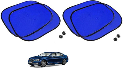 AuTO ADDiCT Side Window Sun Shade For BMW 7 Series(Blue)