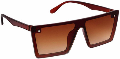OUZEL CRAFT Spectacle  Sunglasses(For Men & Women, Brown)
