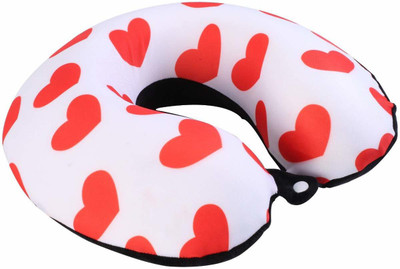 METRON Memory Travel Neck Plain Pillow Neck Support(Multicolor)