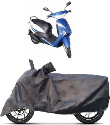 Akshita Enterprises Two Wheeler Cover for Indus(Yo Xplor, Black)