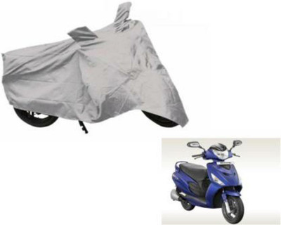 HMS Two Wheeler Cover for Hero(Maestro Edge, Silver)