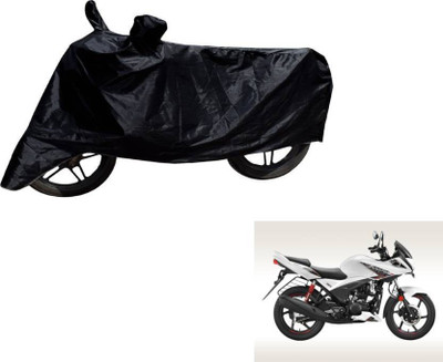 THE REAL ARV Two Wheeler Cover for Hero(Ignitor, Black)