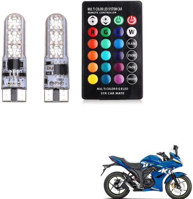 AuTO ADDiCT T10RGBBike104 Headlight Motorbike LED (12 V, 1.2 W)(Universal For Bike)