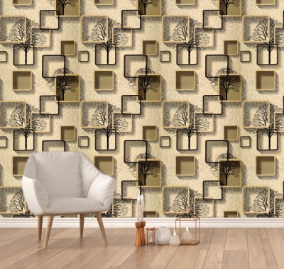 PERFECT DECOR Nature Gold Wallpaper(1000 cm x 53 cm)