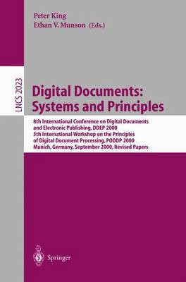 Digital Documents: Systems and Principles(English, Electronic book text, unknown)