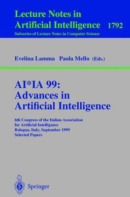 AI*Ia 99: Advances in Artificial Intelligence(English, Electronic book text, unknown)