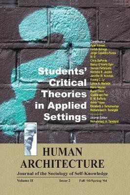 Students' Critical Theories in Applied Settings(English, Hardcover, unknown)