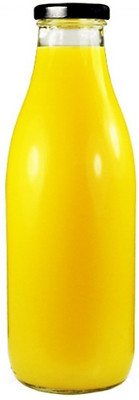Virya 500 ml Glass Bottle(Pack of 1, Clear)