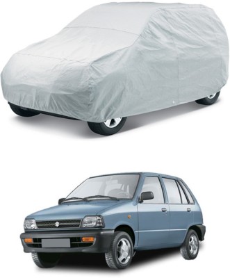 HMS Car Cover For Maruti Suzuki 800 (Without Mirror Pockets)(Silver, For 2016 Models)