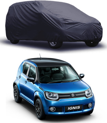 ABS AUTO TREND Car Cover For Maruti Suzuki Ignis (Without Mirror Pockets)(Blue)