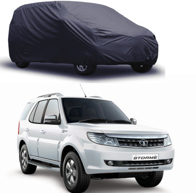 ABS AUTO TREND Car Cover For Tata Safari Storme (Without Mirror Pockets)(Grey)