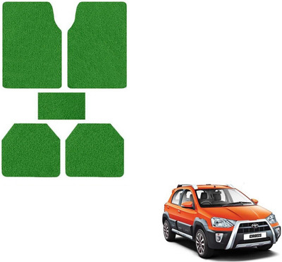 AuTO ADDiCT PVC Standard Mat For  Toyota Etios Cross(Green)