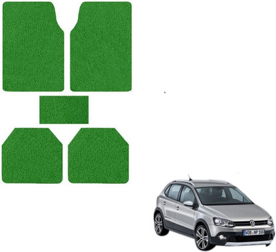 AuTO ADDiCT PVC Standard Mat For  Volkswagen Polo Cross(Green)