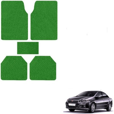 AuTO ADDiCT PVC Standard Mat For  Fiat Linea(Green)