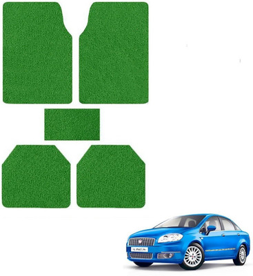 AuTO ADDiCT PVC Standard Mat For  Fiat Linea Classic(Green)
