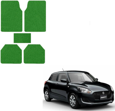 AuTO ADDiCT PVC Standard Mat For  Maruti Suzuki New Swift(Green)