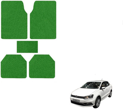 AuTO ADDiCT PVC Standard Mat For  Volkswagen Ameo(Green)