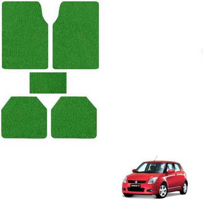 AuTO ADDiCT PVC Standard Mat For  Maruti Suzuki Swift(Green)