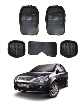 Trigcars PVC 3D Mat For  Ford Fiesta Old(Black)