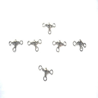 JUST ONE CLICK XXX BERREL Cast Fishing Barrel Swivel(Set of  6)