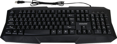 ZOONIS T500 Wired USB Desktop Keyboard(Black)