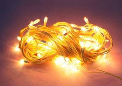ESP 40 LEDs 10.16 m Yellow Steady String Rice Lights(Pack of 1)