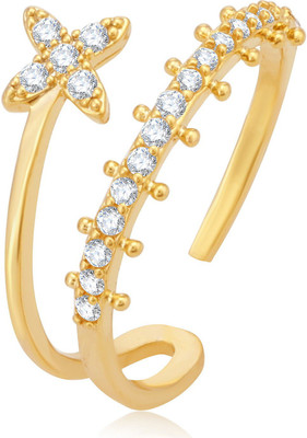 Sukkhi Alloy Gold Plated Ring