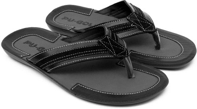 PU Men Chappal for men | New fashion latest design casual slippers for boys stylish | 4715 thong sandals grey chappals for men | Perfect flip flops for daily wear walking Flip Flops(Grey, Black , 6)