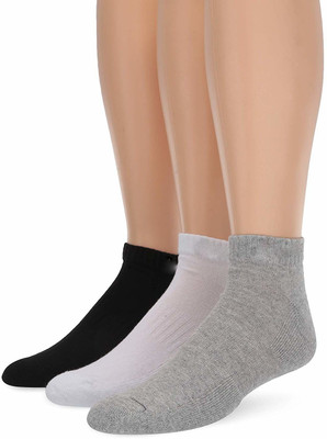 Sanchi Creation Men Self Design, Solid Ankle Length(Pack of 3)