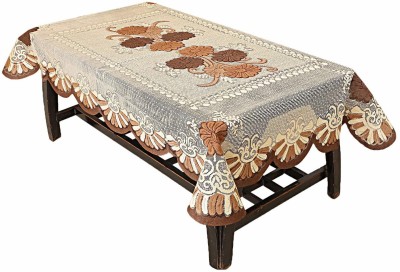 Dakshya Industries Floral 4 Seater Table Cover(Multicolor, Cotton)